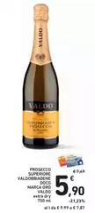 Valdo - Prosecco Superiore bbiadene DOCG Marca Oro