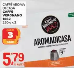 Caffè vergnano 1882 - Caffè Aroma Di Casa