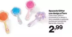 Fiore - Spazzola Glitter Con Design A