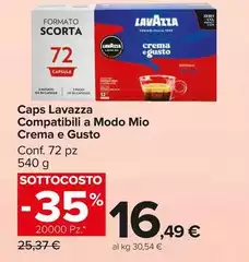 Lavazza - Caps Compatibili A Modo Mio Crema E Gusto