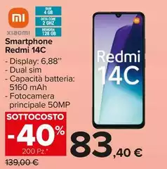 Xiaomi - Smartphone Redmi 14C