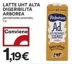 Arborea - Latte UHT Alta Digeribilità