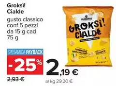 Groksì - Cialde Gusto Classico