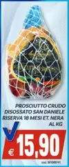 San daniele - Prosciutto Crudo Disossato