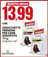 Radames - Crocchette Premium Per Cane Assortite