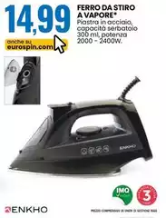 Enkho - Ferro Da Stiro A Vapore