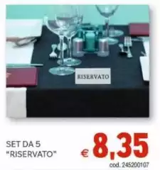 Riserva gallo - Set Da 5