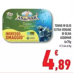 Asdomar - Tonno In Olio Extra Vergine Di Oliva