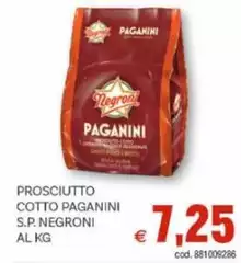 Negroni - Prosciutto Cotto Paganini S.P.