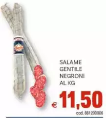Negroni - Salame Gentile
