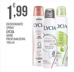 Lycia - Deodorante Spray