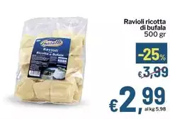 Ravioli Ricotta Di Bufala