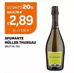 Brut - Spumante Müller Thurgau