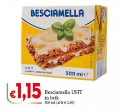 Besciamella Uht In Brik