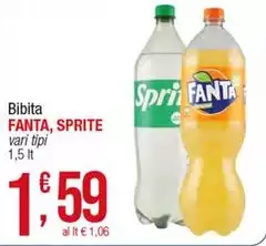 Sprite - Bibita Fanta,