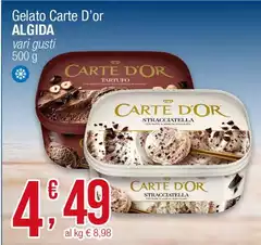 Algida - Gelato Carte D'Or