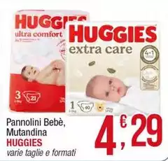 Huggies - Pannolini Bebè, Mutandina