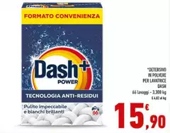 Dash - Detersivo In Polvere Per Lavatrice