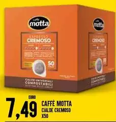 Caffè motta - Cialde Cremoso