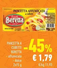 Beretta - Pancetta A Cubetti