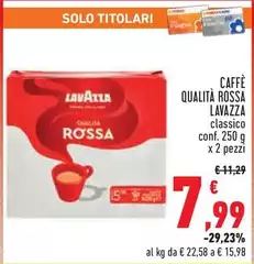 Lavazza - Caffe Qualità Rossa