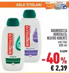 Borotalco - Bagnodoccia