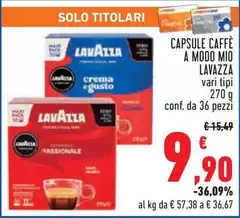 Lavazza - Capsule Caffè A Modo Mio