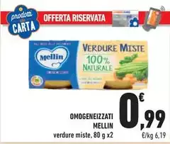 Mellin - Omogeneizzati