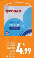 Conad - Detersivo In Polvere Lavatrice