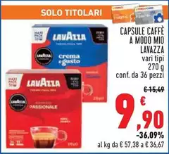 Lavazza - Capsule Caffè A Modo Mio