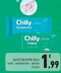 Chilly - Salviettine Intime