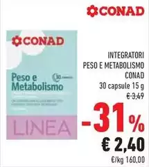 Conad - Integratori Peso E Metabolismo