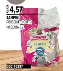 Zampini - Prosciutto Cotto Magenta