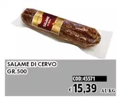 Bernardini Gastone - Salame Di Cervo