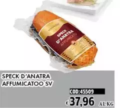 Bernardini Gastone - Speck D'Anatra Affumicatoo Sv