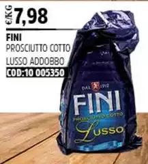Fini - Prosciutto Cotto Lusso Addobbo