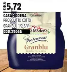 Casa Modena - Prosciutto Cotto Granblu Casa Modena - Prosciutto Cotto Granblu