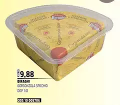 Biraghi - Gorgonzola Spicchio DOP 1/8 Biraghi - Gorgonzola Spicchio DOP 1/8