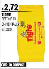 Tigre - Fettine Di Emmentaler Tigre - Fettine Di Emmentaler