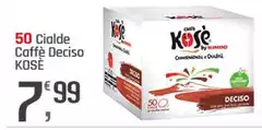 Kosè - 50 Cialde Caffè Deciso