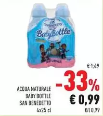 San Benedetto - Acqua Naturale Baby Bottle