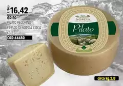 Grifo - Pilato Pecorino Fresco Di Norcia Circa Grifo - Pilato Pecorino Fresco Di Norcia Circa