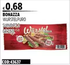 Bonazza - Wurstelpuro Suino Bonazza - Wurstelpuro Suino