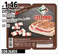 Citterio - Tagliette Guanciale Citterio - Tagliette Guanciale