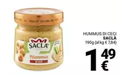Saclà - Hummus Di Ceci
