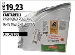 Cantarelli - Parmigiano Reggiano 16-18 Mesi Spicchio 1/8