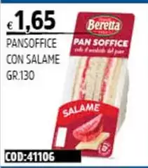 Beretta - Pansoffice Con Salame Beretta - Pansoffice Con Salame