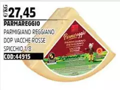 Parmareggio - Parmigiano Reggiano DOP Vache Rosse Spicchio