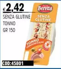 Beretta - Senza Glutine Tonno Beretta - Senza Glutine Tonno