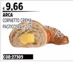 Arca - Cornetto Crema Pasticcera Arca - Cornetto Crema Pasticcera